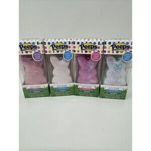 Peeps Easter Bath Bomb with Surprise Charm Inside 5.29 oz Assorted Lot of 4 NEW
